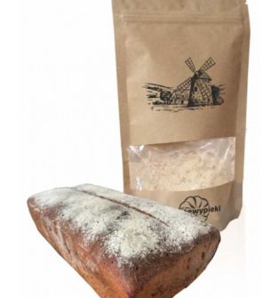 Chleb domowy na naturalnym zakwasie - mieszanka do wypieku 523 g.