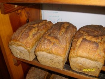 Chleb na zakwasie z gospodarstwa ekologicznego